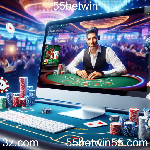 Experiência Imersiva no Cassino Ao Vivo da 55betwin