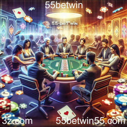 A Emoção do Poker no 55betwin